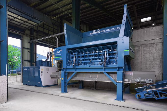 långsamtgående förkross BRT Hartner