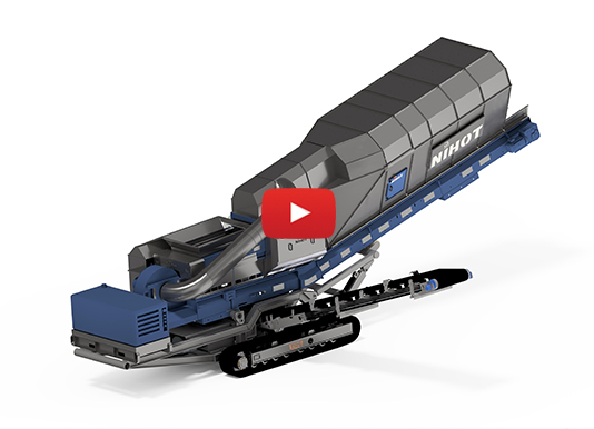 Nihot SDM800 vindsikt på larvföttar